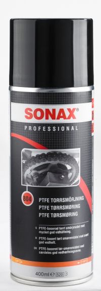 SONAX Professional PTFE Kuivavoiteluaine, spray 400 ml