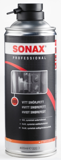 SONAX Professional Valkoinen vaseliini, spray 400 ml